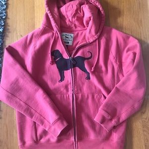 Black dog zip up